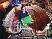 Bóng đá anh, ngoại hạng anh, lịch thi đấu euro 2012, Phiên bản sân vận động Ohio bằng 1 triệu miếng ghép Lego